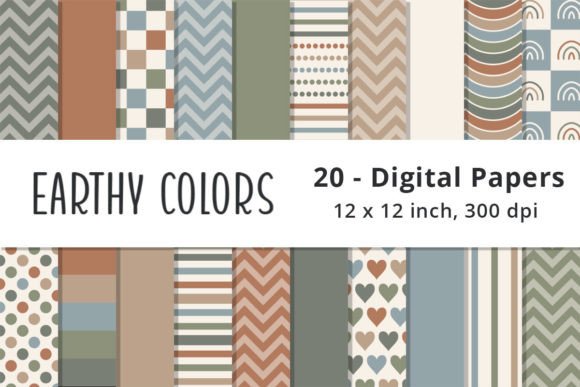 Download Earth Tones Scrapbook Paper Backgrounds - Scrapbook paper Collection